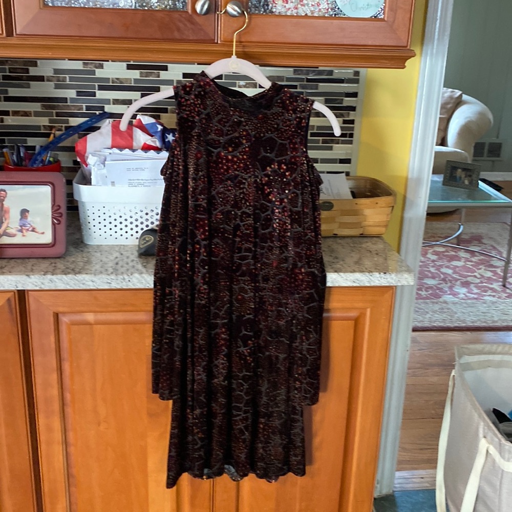 Velour dress